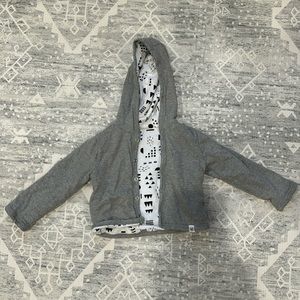 Honest hooded sweatshirt